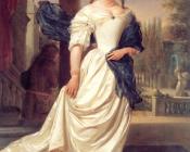 乔恩斯 维克耶 : Portrait of Margaretha Delff